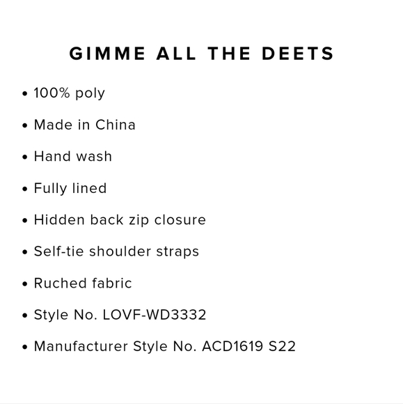 Lovers & Friends Olympia Dress - Picture 9 of 9